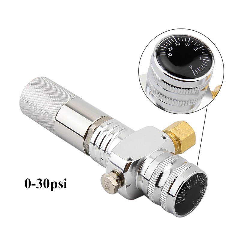 0-30PSI Nitrogen Mini Nitrogen Charger Homebrew Dutch Coffee Gas Connector Dutch Coffee Regulator Ice Coffee Keg Refill Adapter