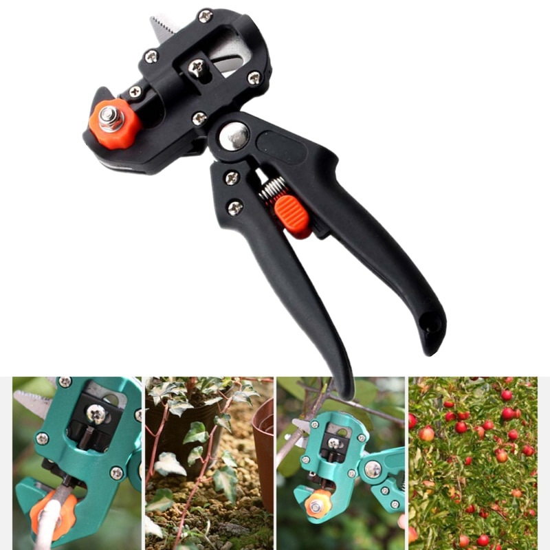 Nursery Garden Grape Vine Graft Tool Cutter Secateur Pruning Plant Cut Floristry Seedle Shear Pruner Scissor Branch Fruit Tree