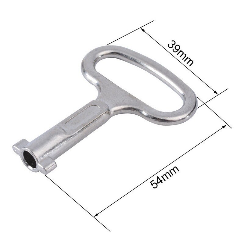 1PC Universal Key Multifunction Wrench Metro Trains Key Lock Elevator Door Key Electric Cabinet Keys For Triangular Panel Lock#: S    Type S