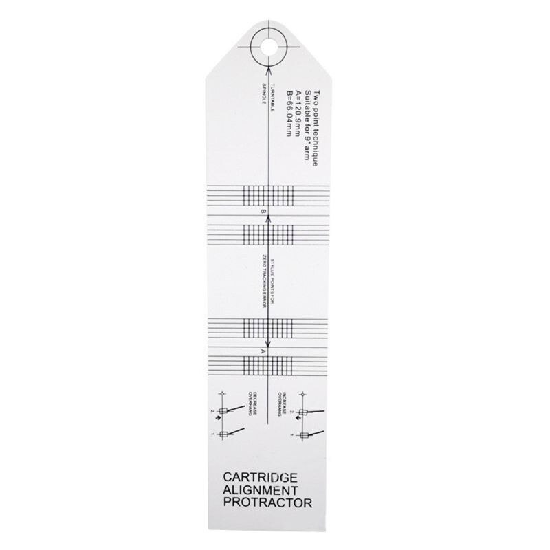 Measuring Ruler Pickup Calibration Distance Meter Record LP Vinyl Turntable