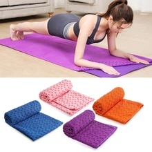 Yogamatta Handduk 183x61x1cm - NBR Slitstark för Hem & Utomhus Aerobics