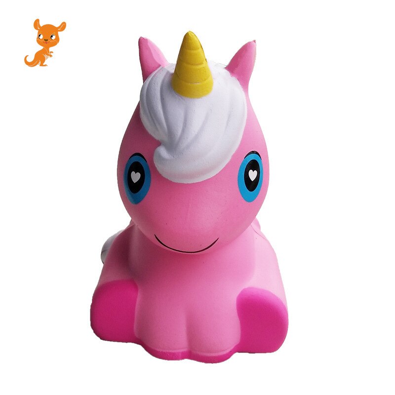 Gigante Unicorno Bambola Squishy lentamente sale Pegasus giocattolo del telefono mobile con decompressione allevia lo stress sollievo