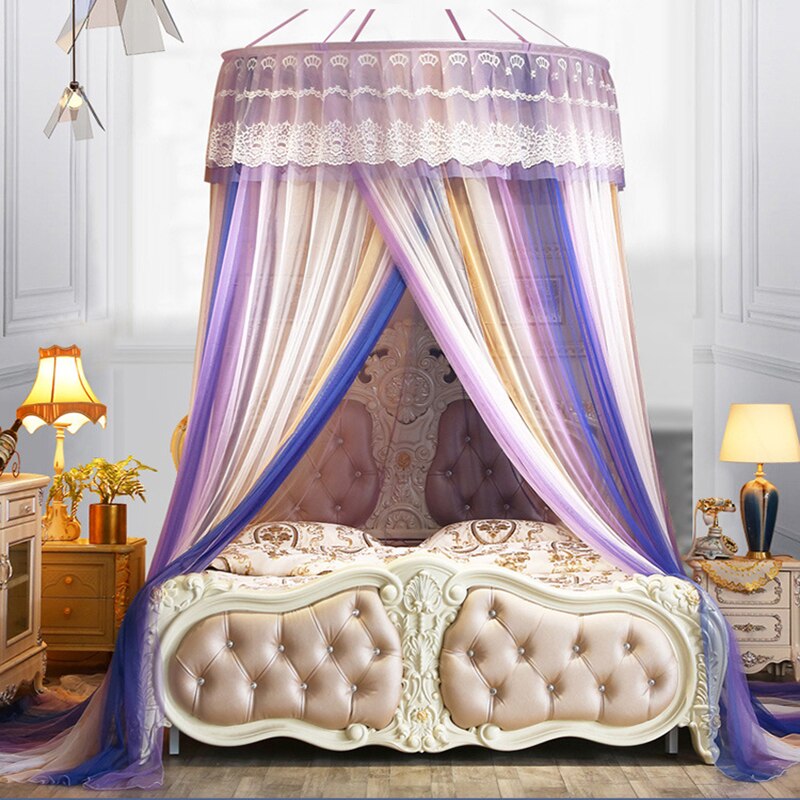 Rideau de plafond à moustiques suspendu | Manteau de lit princesse, moustiquaire sur pied rouge pour mariage, rideau couvre-lit pour décoration de maison