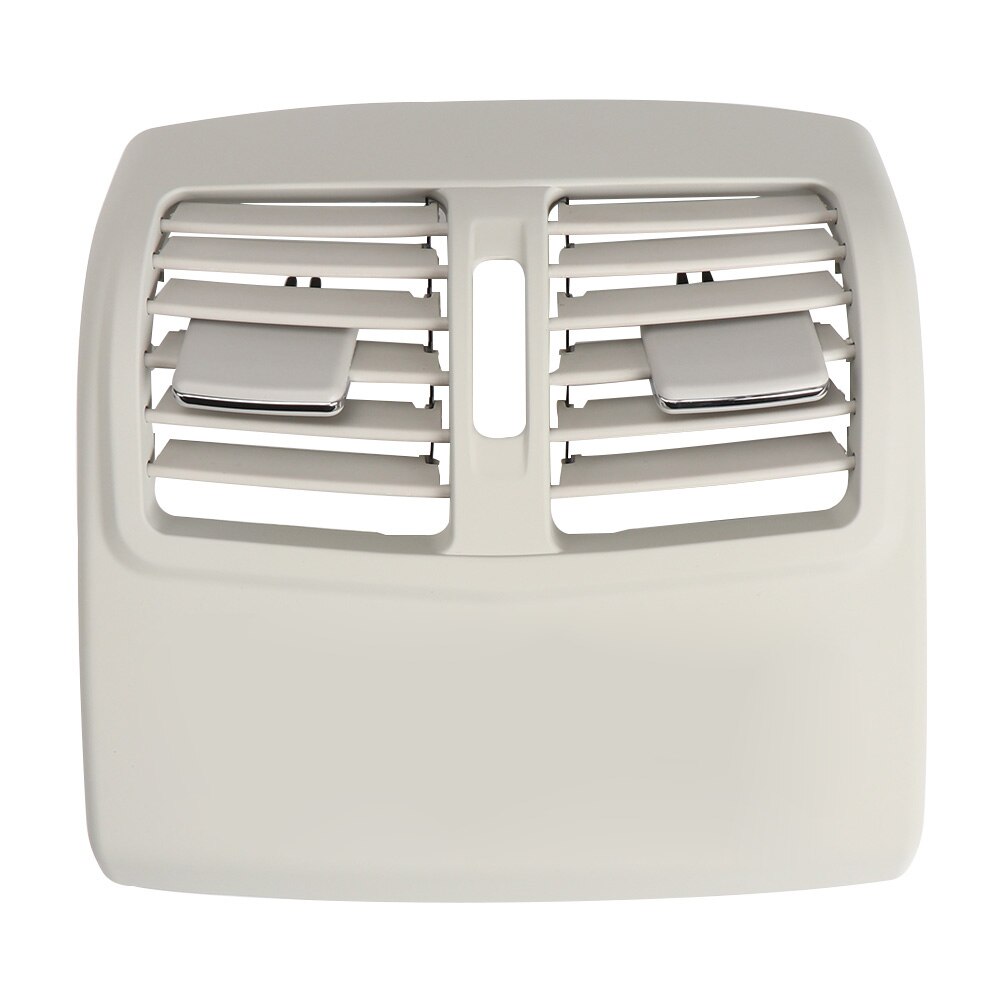 Couvercle de Grille de Grille d'aération de sortie d'air frais de Console centrale arrière pour Mercedes Benz classe E W212 ivoire gris Beige Camel Bla: Ivory