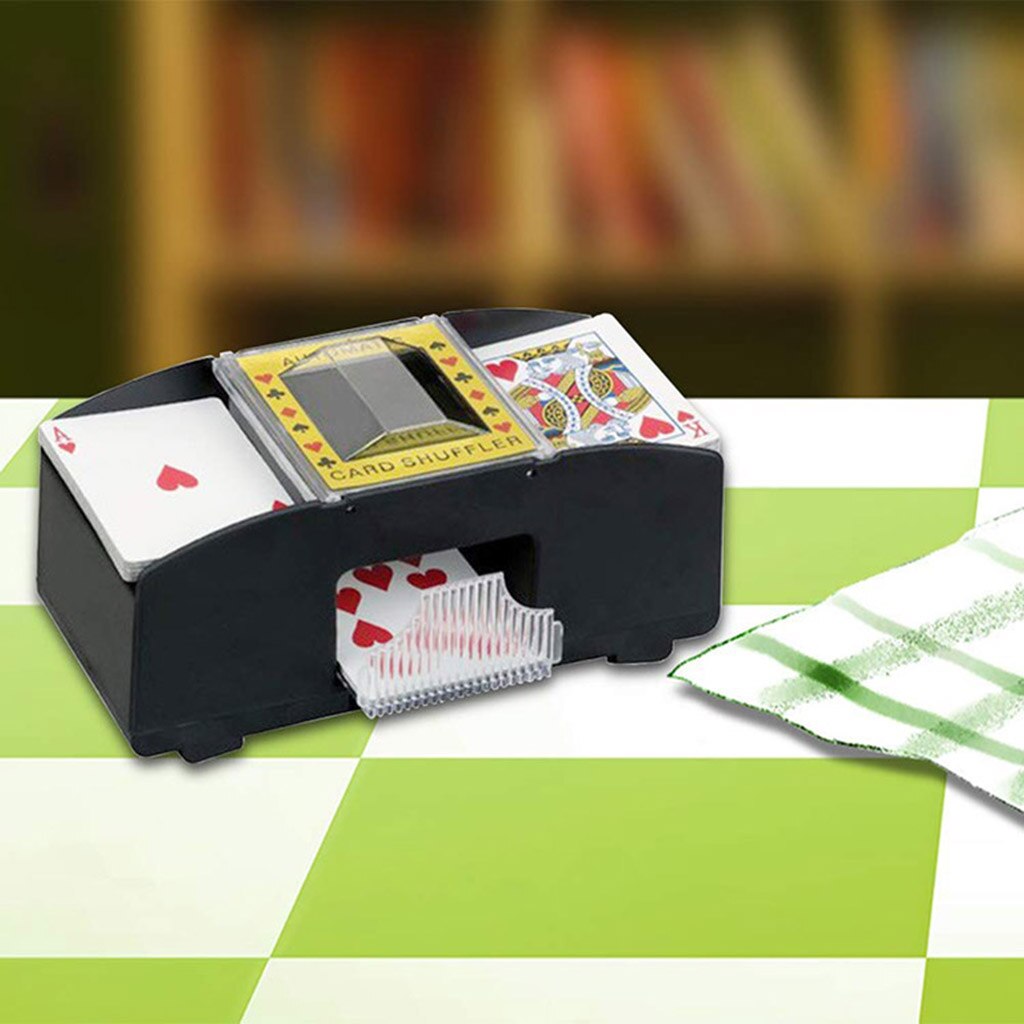 Barajador de cartas automático, máquina barajadora de cartas, juegos de en casa, póker