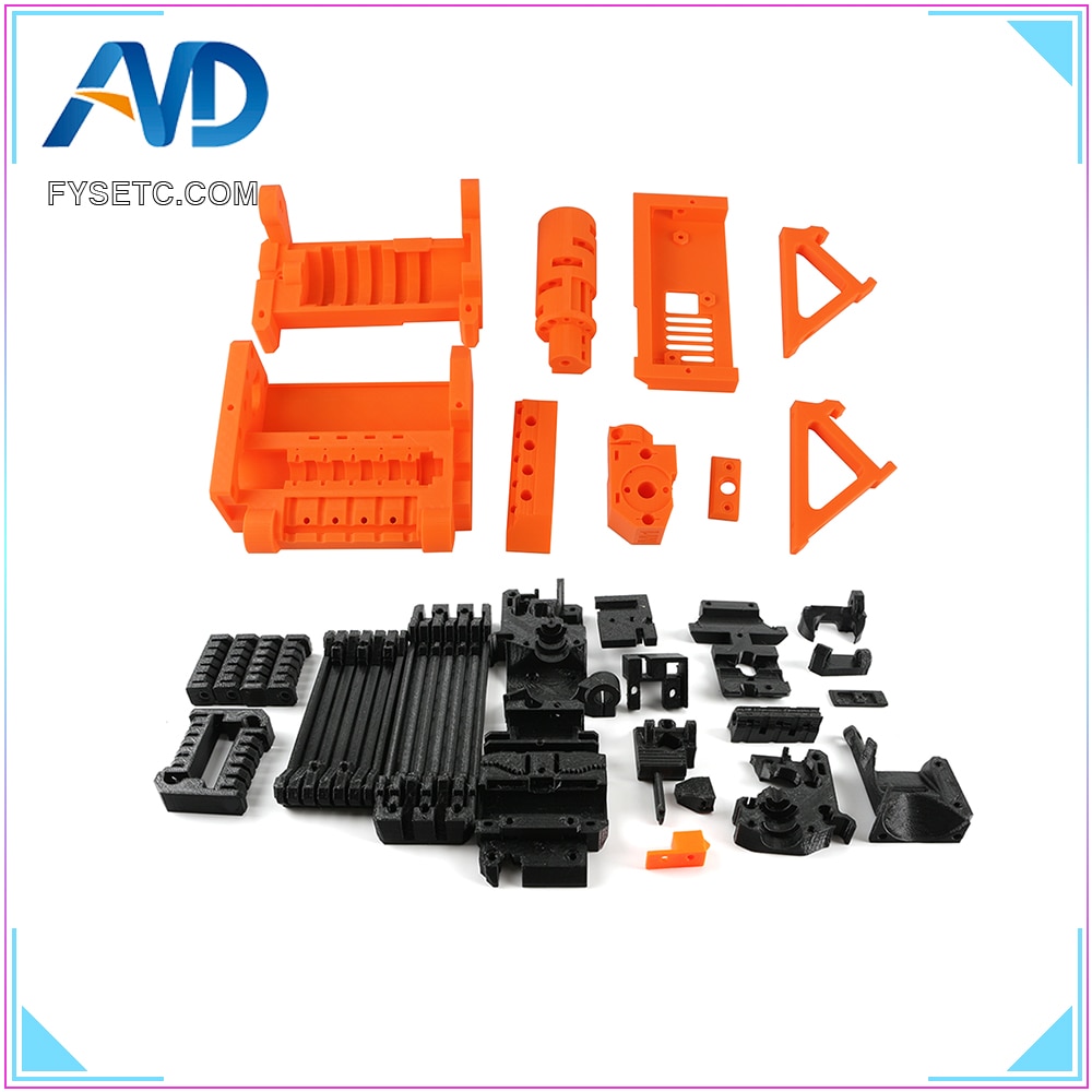 Todas las piezas impresas de Material PLA para Prusa i3 MK2.5S MK3S MMU2S Kit de actualización de Material múltiple 2S