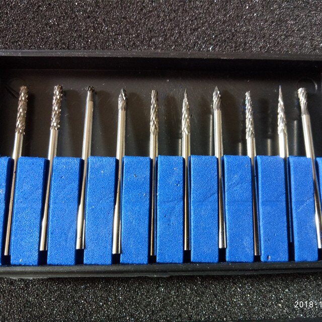 Tungsten Carbide Burs Steel Dental Burs Set Diamond Burs Dental Lab Material Tungsten Steel Grinding Head Rotary Burs: A