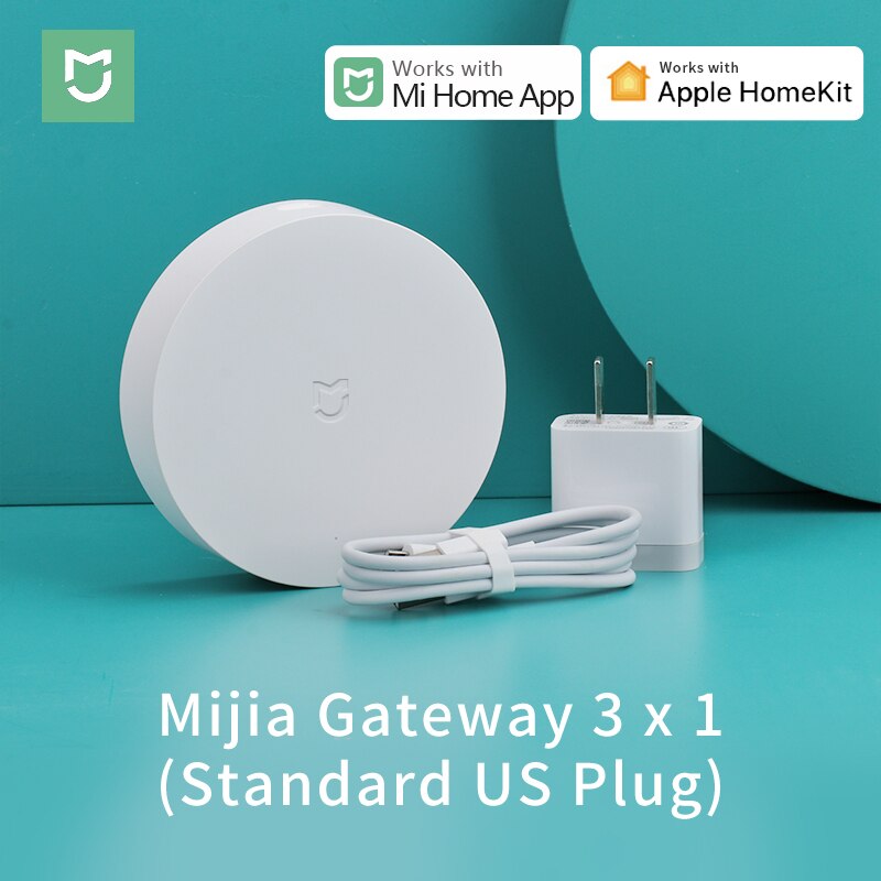 Xiaomi Mijia wejście 3 sprytny Centrum multi-tryb wejście ZigBee 3.0 Xiami termometr 2 praca z Mi Dom APP jabłko Homekit APP