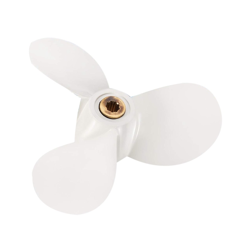 7 1/2X7 Voor 4Hp 5Hp 6Hp Voor Yamaha 9 Tand Wervelkolom Aluminium Propellers Buitenboordmotoren Marine Propeller 6E0-45943-01-El