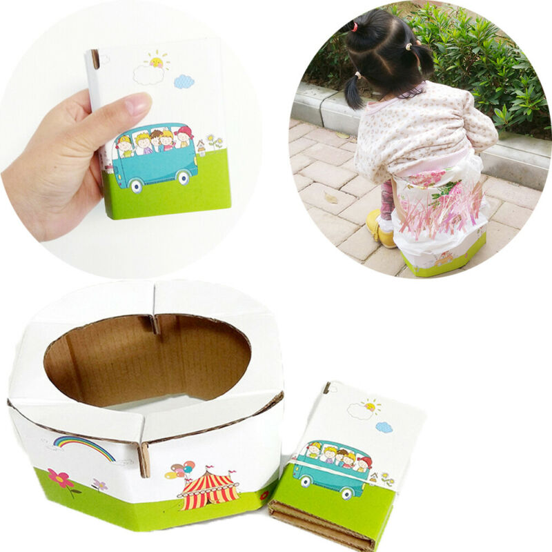 Draagbare vouwen wc Zuigeling Kids Kind Zindelijkheidstraining Wc-bril Auto Reizen Camping Lager Gewicht 50kg