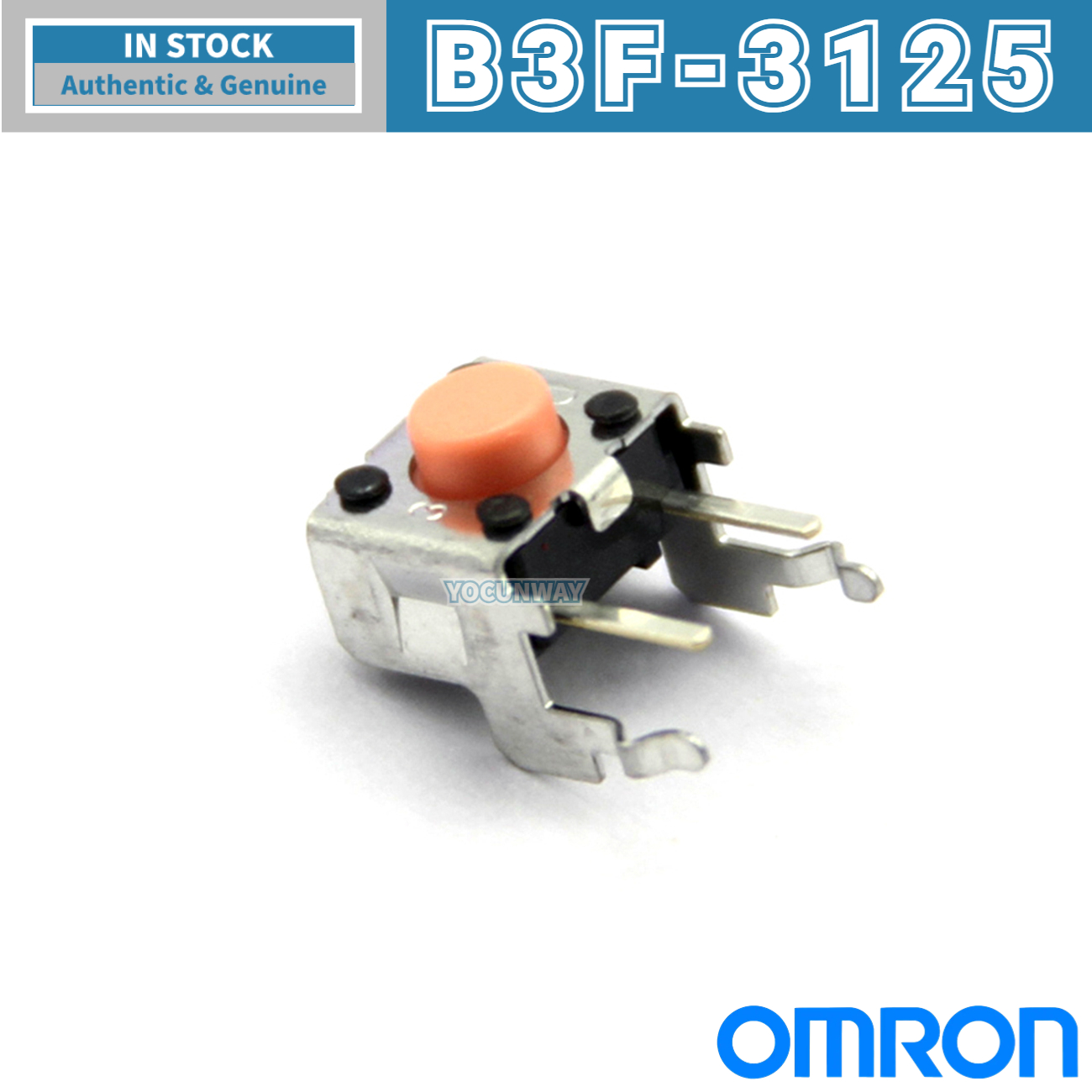 commutateur Tactile OMRON d'origine japonaise B3F-3100 3102 3120 3122 3125 3150 3152 3155 4000 4005 4050 4055 5000 5050