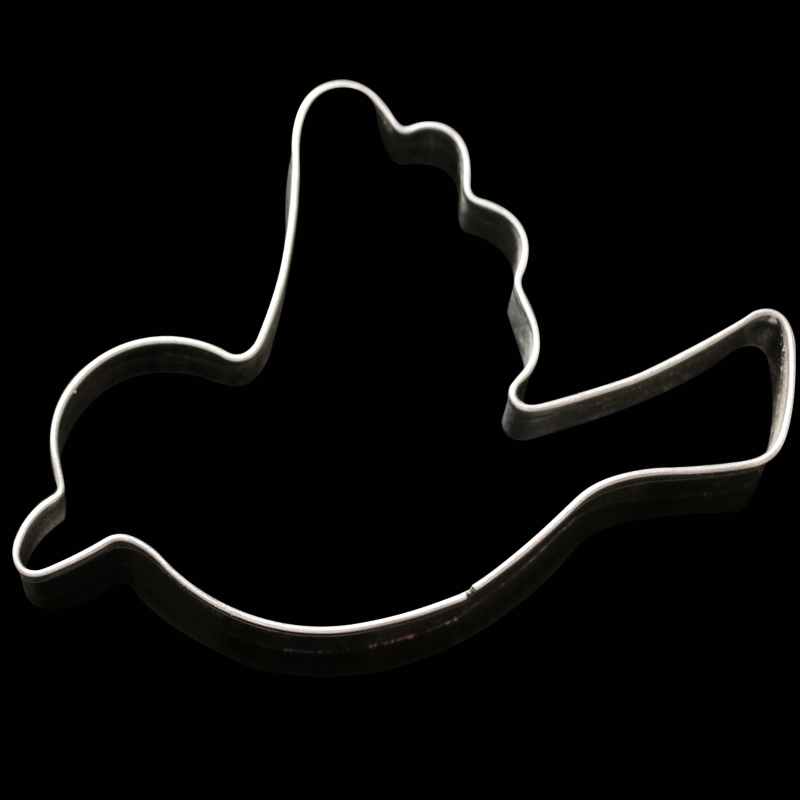 Mac 7.3*4.5*1 cm Forme D'oiseau Gâteau Cookie Biscuit Cuisson Moules Fondant Chocolat Cutter décoration Moule