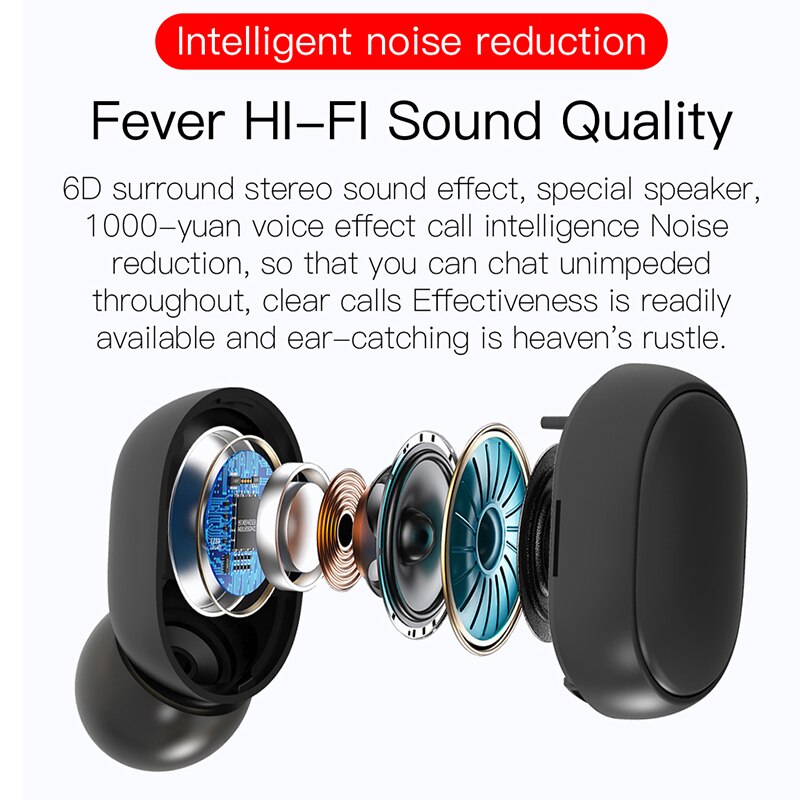 Bluetooth Earphones For Samsung Galaxy Note 10 Plus 9 S10 S10e S9 S8 M20 M10 A30 A50 A60 J6 J4 Headphone With Power Charge Box