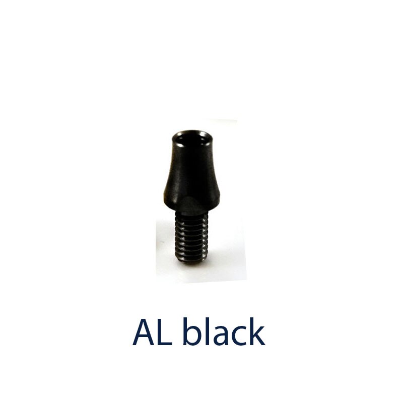 Adaptador de posición de horquilla de vástago de bicicleta ultraligero para Brompton, ajuste de ángulo de freno de bicicleta plegable: black