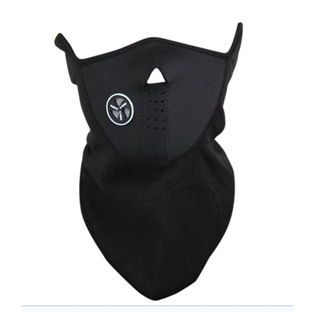 Warm Winter Ski Snow Scarf Motorcycle Half Face Mask Cover Outdoor Sport Neck Protector Motorcycle Face Mask: Default Title