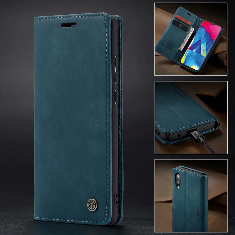 Leather Case For Samsung Galaxy A10 A 10 Magnetic Flip Cover Luxury Wallet Card Holder Phone Protector For Samsung A10 Shell