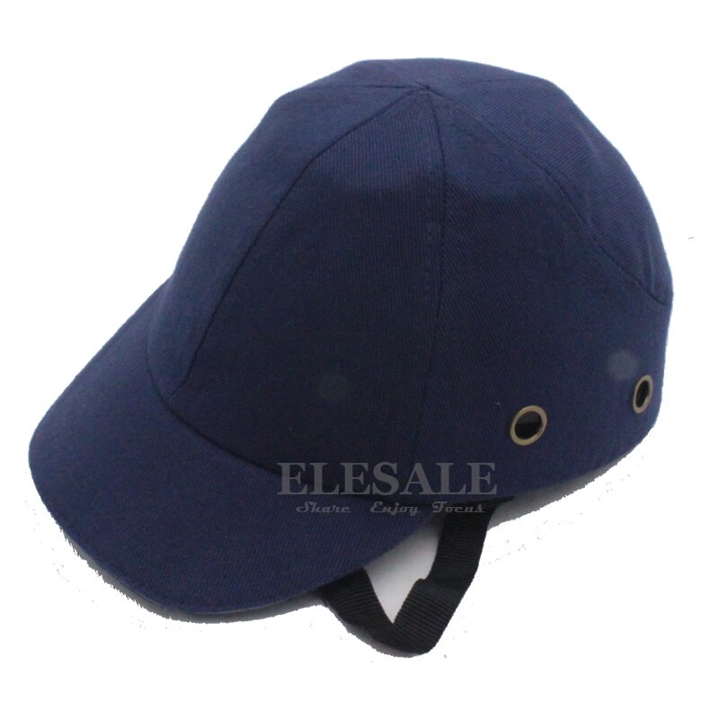 Safety Baseball Bump Cap Hard Hat Safety Helmet ABS Protective Shell EVA Pad For Work Safety Protection: Deep Blue