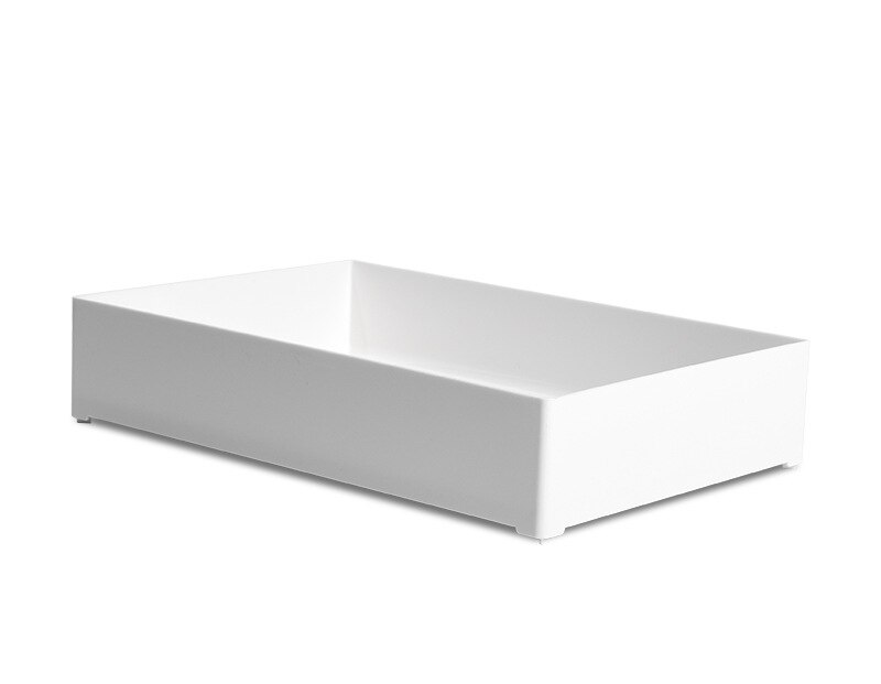 Dividers for Drawers Kitchen Order Partition Cutlery Cabinet Plastic Furniture Container Desktop Storage System Organizer Chest: Oversized 7019