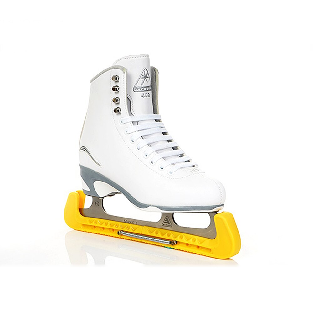 Ice Skate Guards - Adjustable Ice Walking Guards - Figure Protector Covers - Yellow