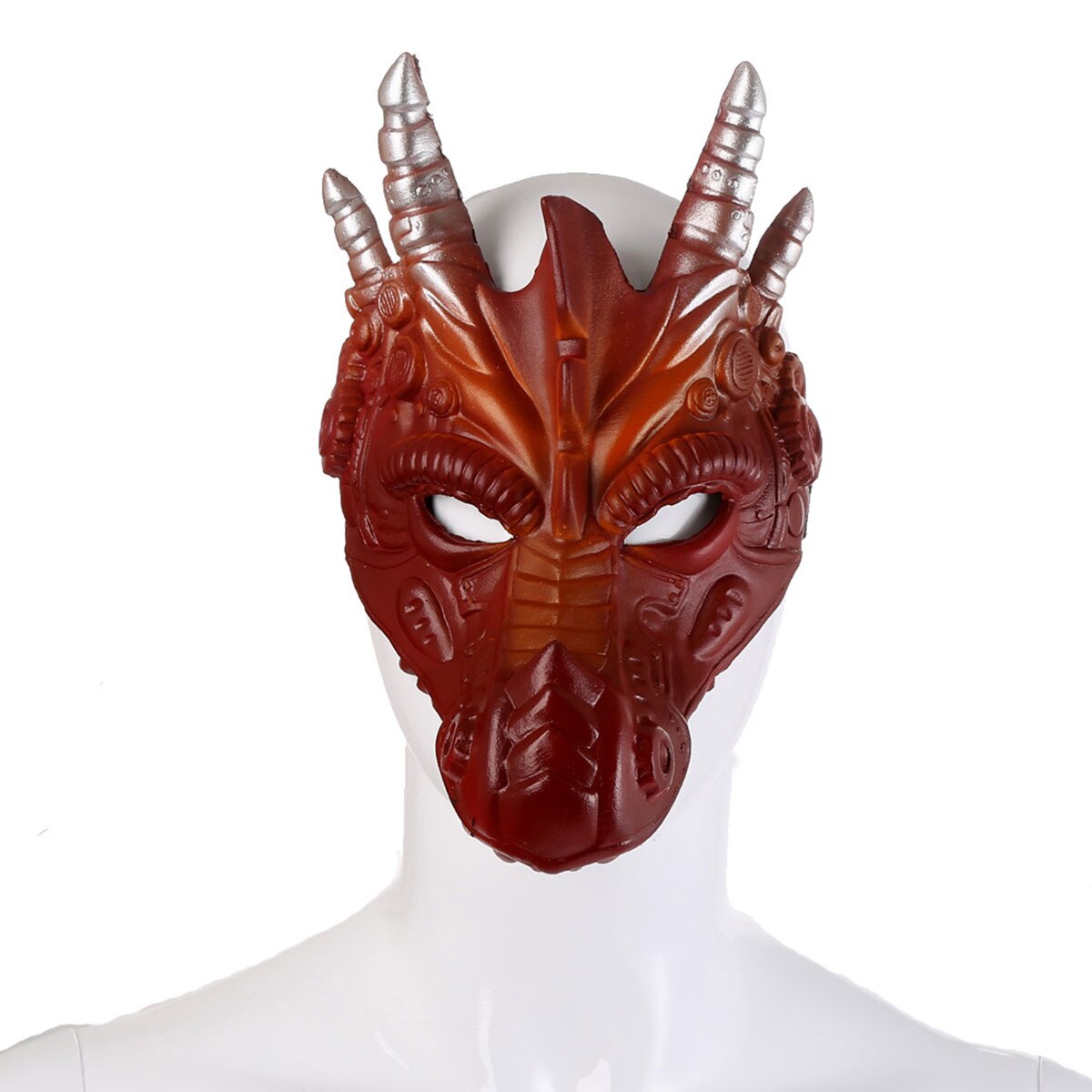 3D Dragon Masker Voor Halloween Carnaval Maskerade Cosplay Dress Up Prestaties Props Accessoires Voor Kostuum Partij Grappige