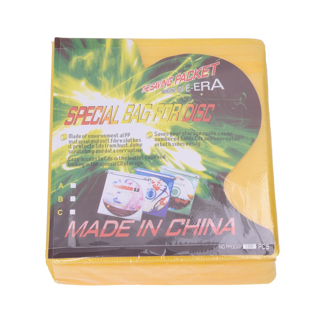 100 CD SLEEVES (random)