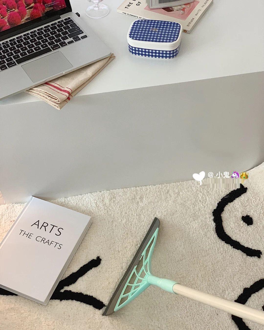 Black technology broom, floor broom, household magic dust sweeper, hair free, bathroom water scraper