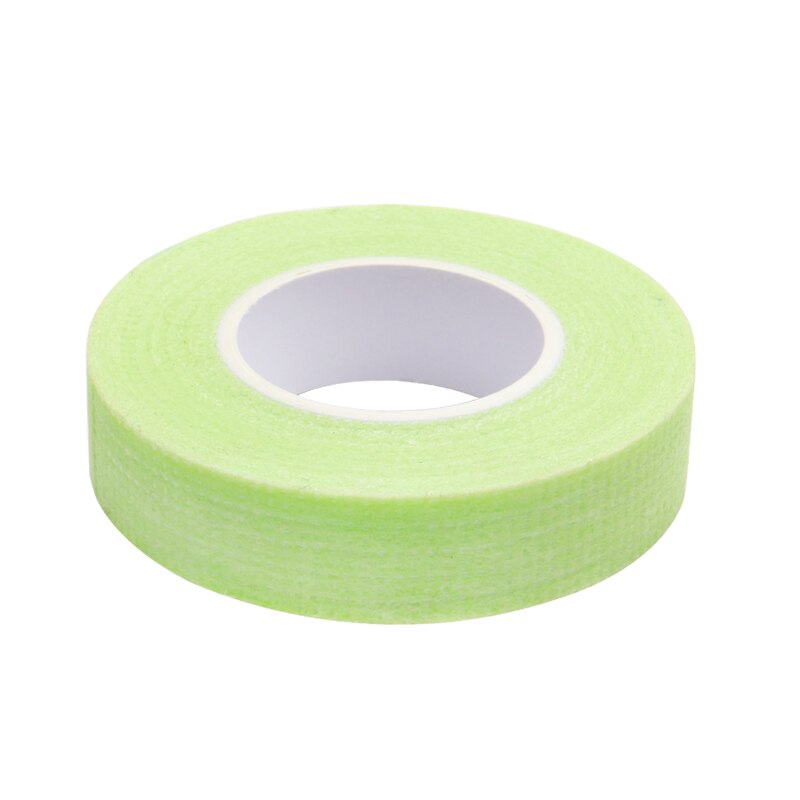 1 PC nastro per ciglia in tessuto non tessuto con fori cuscinetti per occhi traspiranti carta per ciglia finte toppa per donne strumenti per il trucco: verde