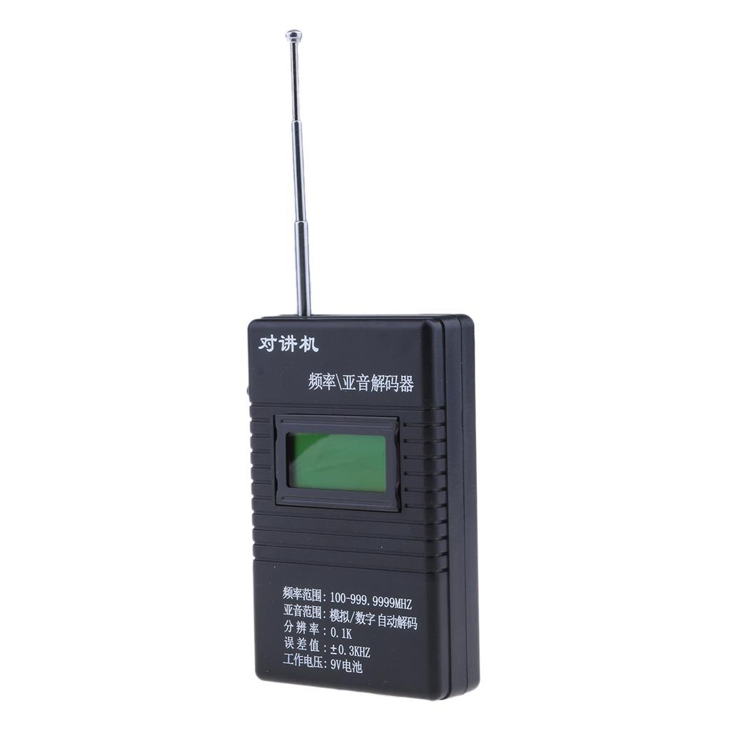 Portable Cellphone Frequency Counter Dcs Ctcss Radio Signal Frequency Test