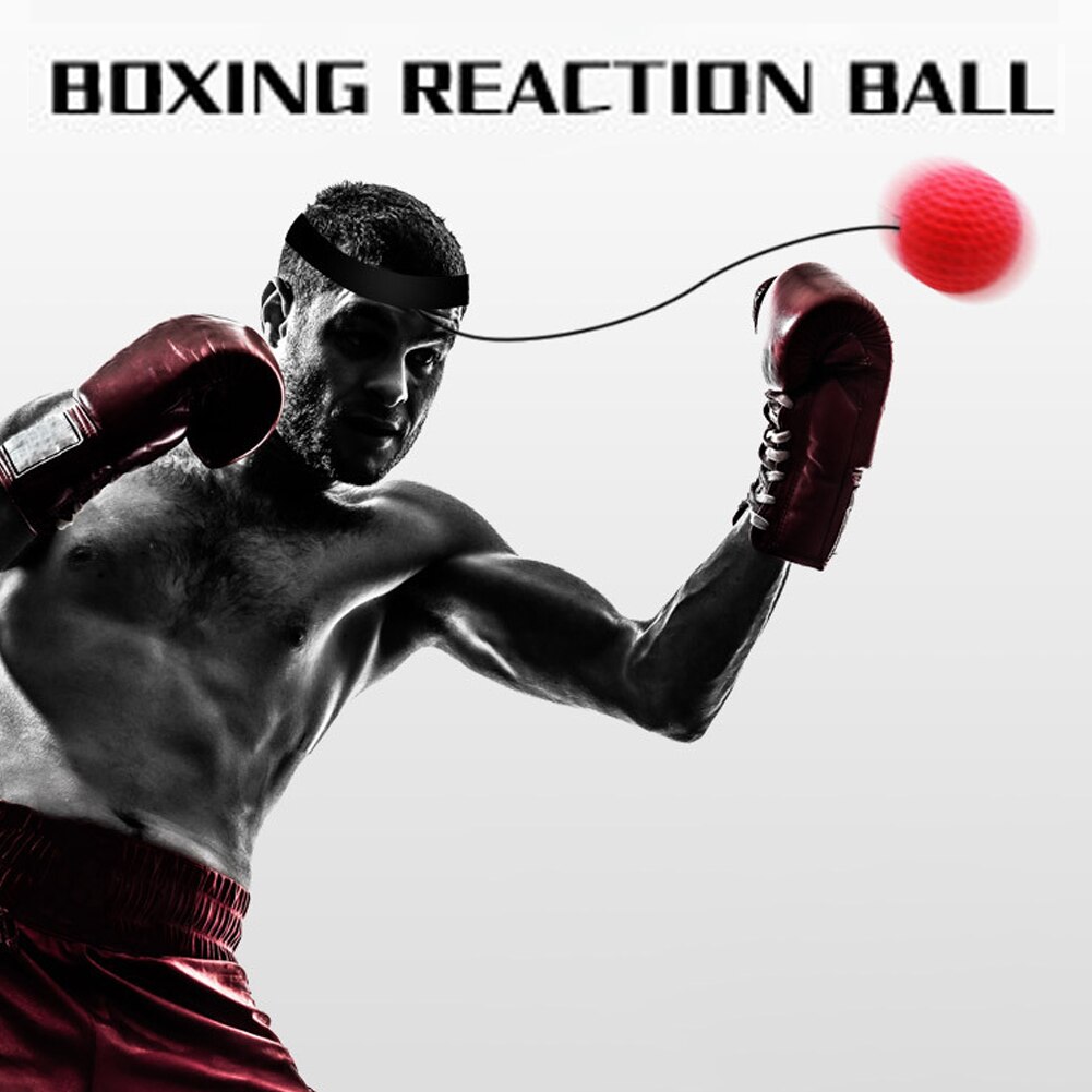 Head-mounted Boxing Speed Reaction Ball Boxing Training Equipment