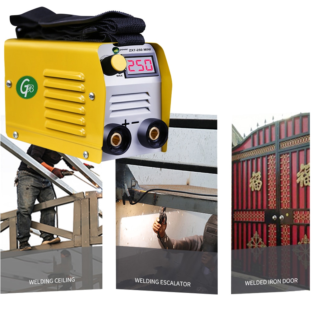 Electric Welding Machine Portable Household Mini Electric Welding Machine IGBT Digital Soldering Equipment with Display ZX7-250