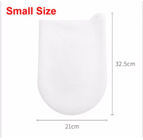 Herramientas de pastelería de cocina, bolsa de silicona suave para amasar y mezclar harina, utensilios de cocina reutilizables, accesorios, 1 ud.: Small size