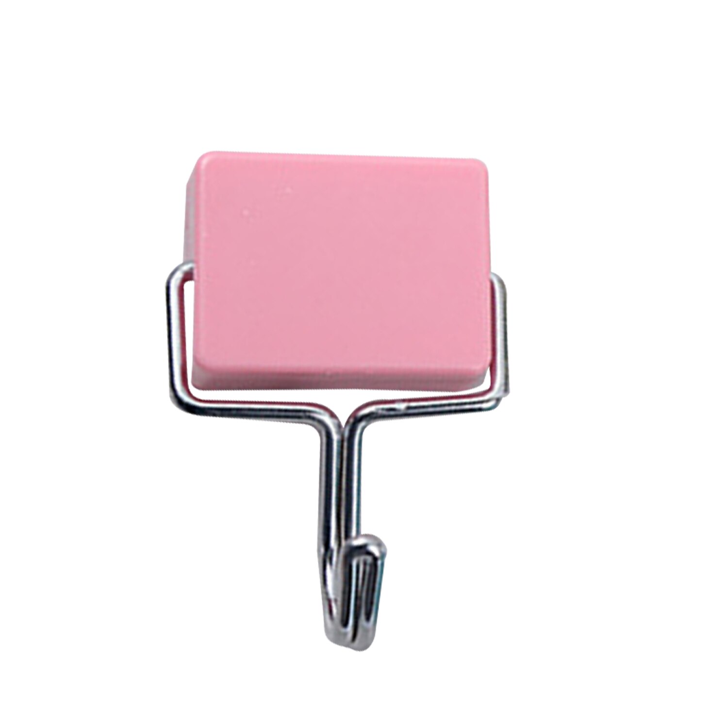 Crochets magnétiques décoratif réfrigérateur aimant manteau porte-clé stockage crochet suspendu pour cuisine réfrigérateur portant 2KG: Rose