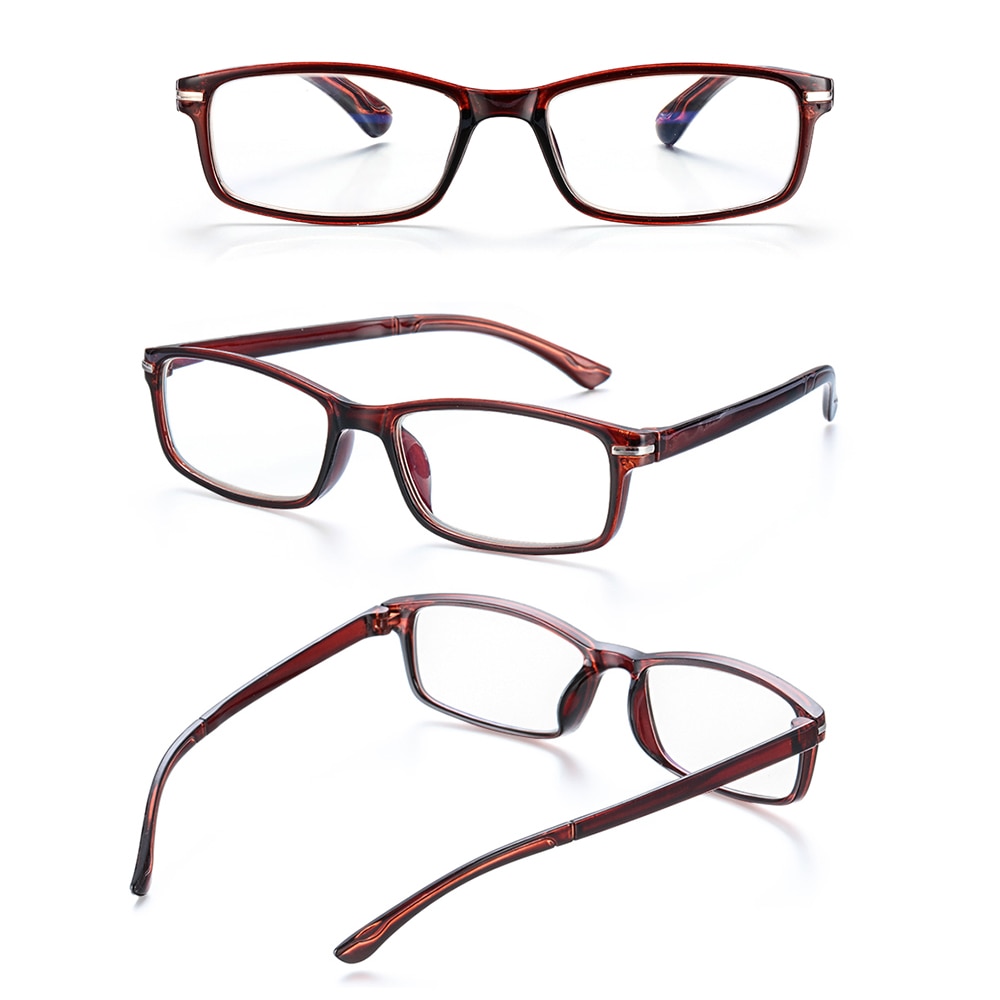 Blue Light Blocking Presbyopic Glasses Men Women TR90 Reading Glasses Flexible Lightweight Computer Eyewear Vision Care