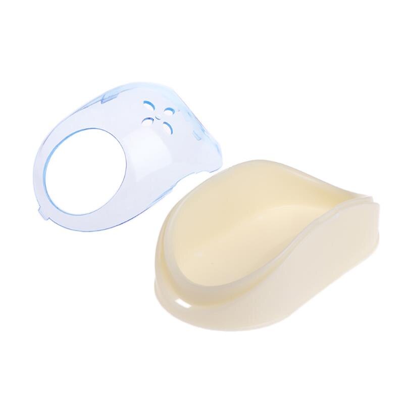 Caja de baño para hámster, contenedor de arena para baño de hámster con pala, inodoro para hámster, caja de baño para Chinchilla