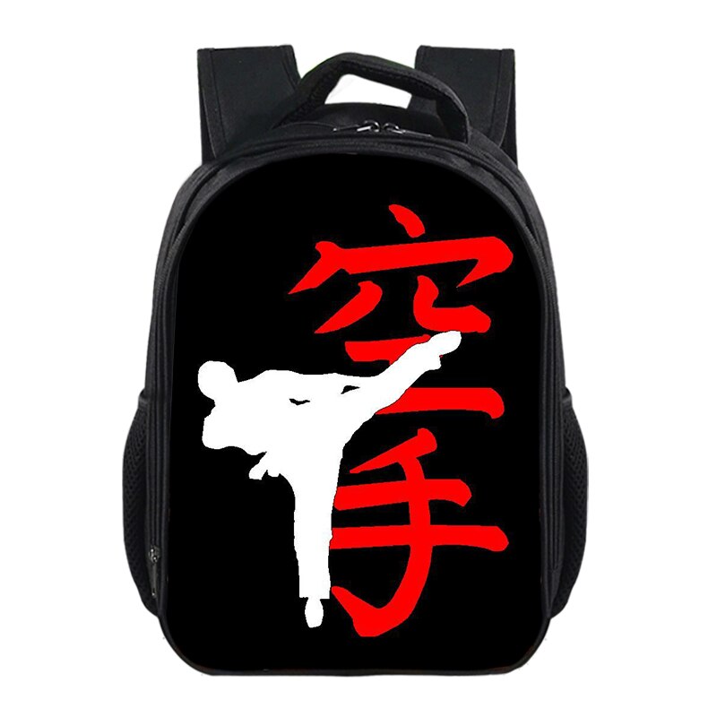 Judo aikido taekwondo rugzak kinderen schooltassen jongens meisjes schoolrugzak kinderen kleuterschooltas boekentas reistas: 13 judo 06