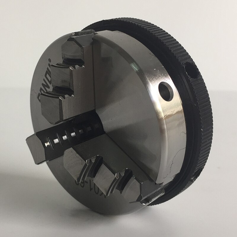 Three jaw self-centering wood lathe chuck 63mm K01-63 for small wood lathe