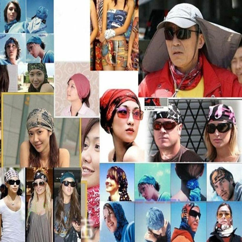 Huvud- och ansiktsdammmask hals multifunktionella leggings magiska rör turban halsduk mössa hatt balaclava