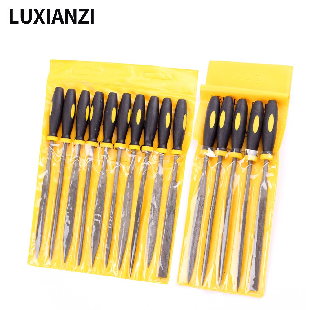 LUXIANZI 5PCS Needle Files Set Mini Metal Rasp For Wood Carving Tool Metal Glass Stone Craft Steel Rasp Hand File Tool Kit