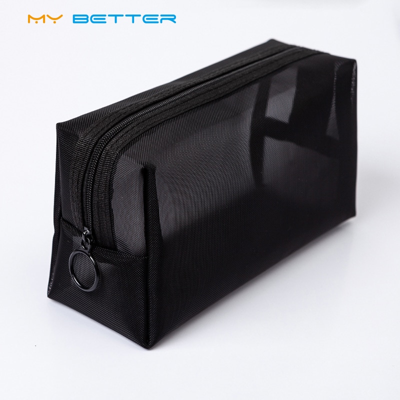 Women Transparent Cosmetic Bag Travel Function Makeup Case Zipper Make Up Organizer Storage Pouch Toiletry Beauty Wash Bag