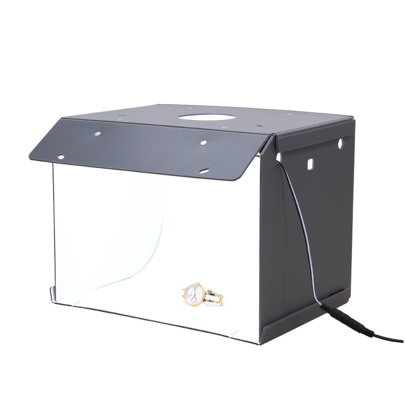 Sanoto Mini Photo Studio Box Fotografie Achtergrond Draagbare Softbox Led Licht Foto Doos Vouw Photo Studio Soft Box