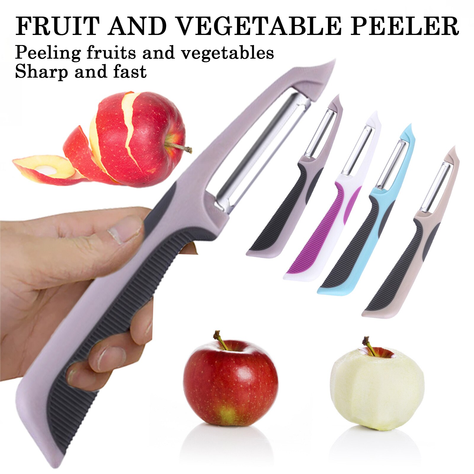 Rvs Groentesnijder Dunschiller Wortel Aardappel Fruit Versnipperen Rasp Mes Dunschiller Sharp Cutter Keuken Groente Gereedschap