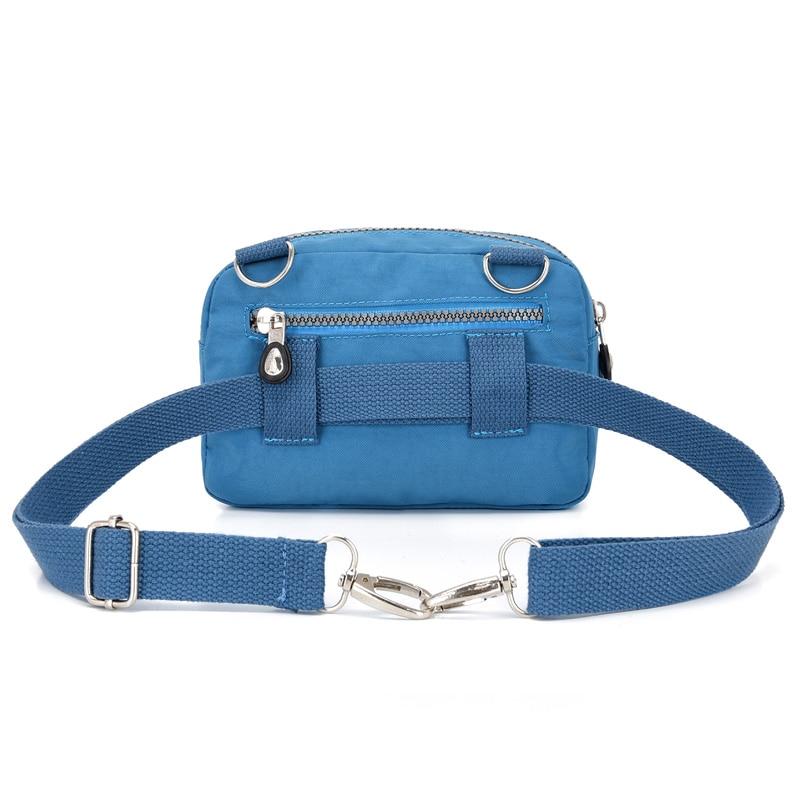 Vrouwen Messenger Bags Kleine Portemonnee Schoudertas Vrouwelijke Waterdichte Nylon Crossbody Tassen Taille Packs Handtassen