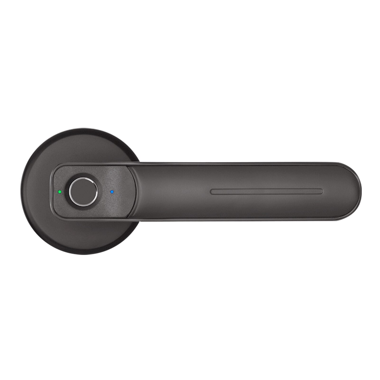 Eenvoudig te installeren, veilig appartement handvat, vingerafdruk deurslot, usb-poort, hardware, thuiskantoor, elektrisch, slim met sleutels, zinklegering