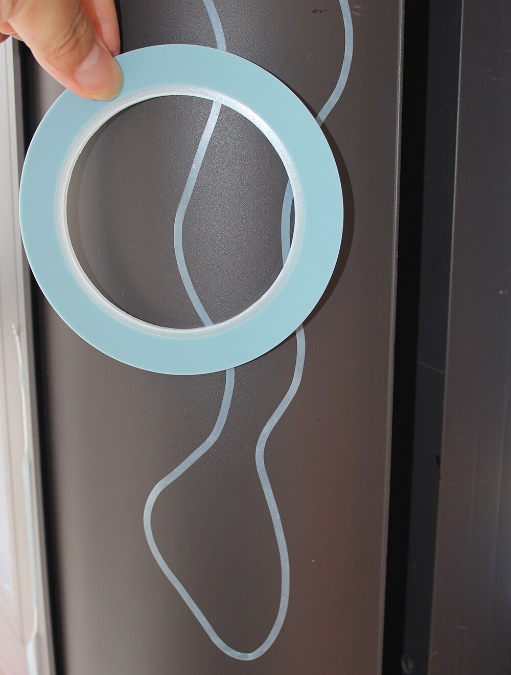 Blue High-Temp PVC Vinyl Fine Line Masking Tape Car Auto Body Shops Fineline Painter Tape 2mm x 33m