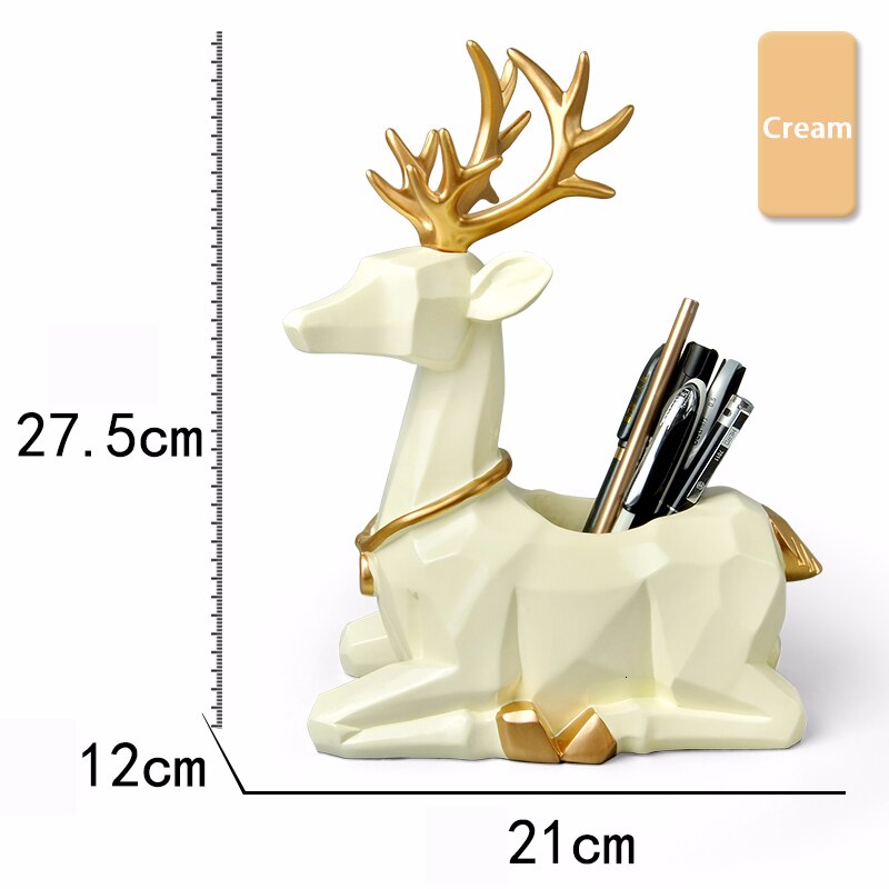Nordic modern pen holder Cute resin office desk accessories organizer Stationery kawaii Pen Container holder pencils