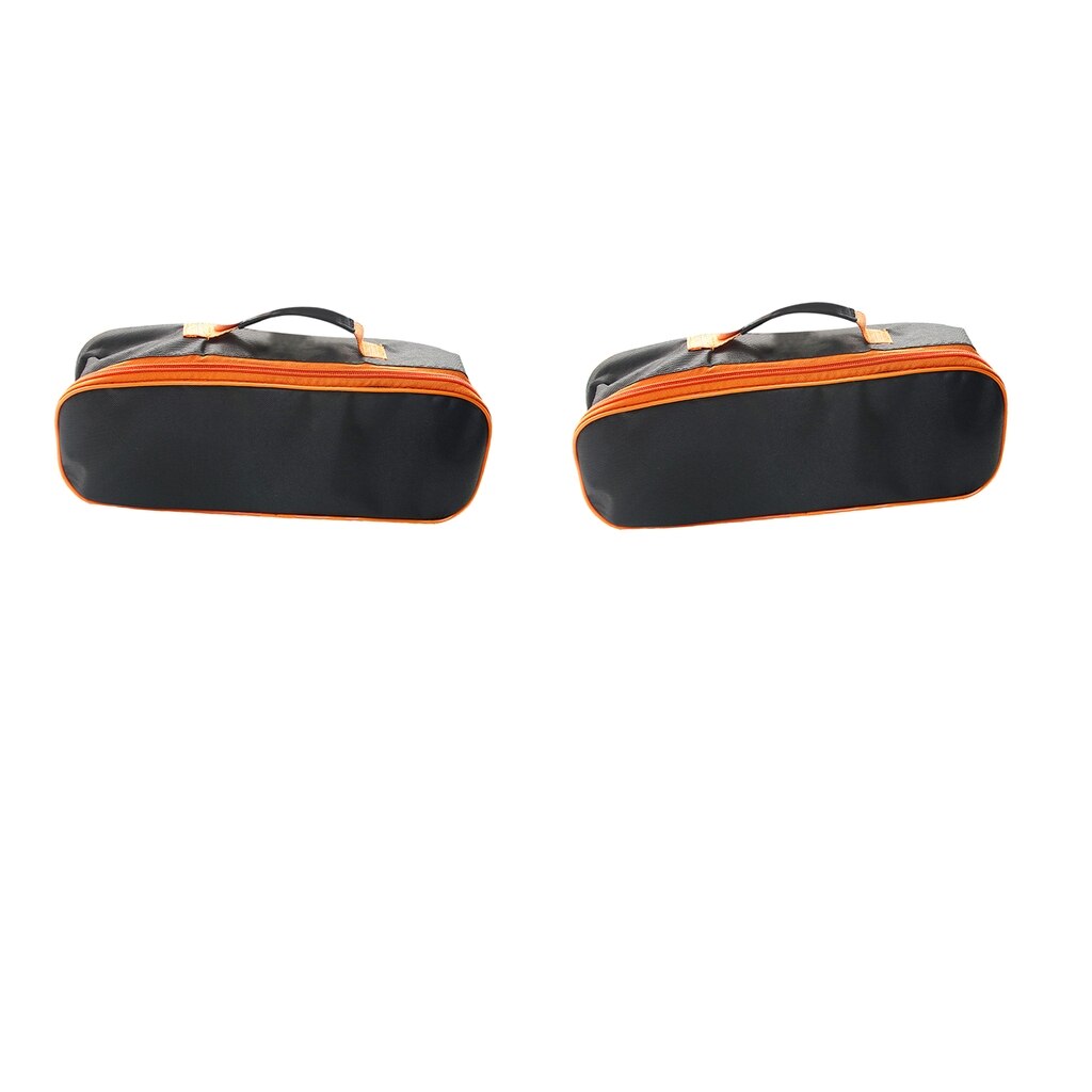 2x wielofunkcyjny odkurzacz ręczny torba z zamkiem błyskawicznym czarny