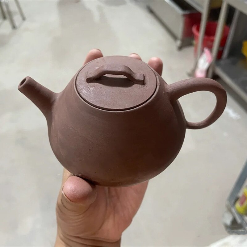 Modificateur de bec de poterie, poinçon à Double tête en bois, pâte à boue, théière en bois, artisanat de modélisation réparation, Pot en argile violette, outils de fabrication