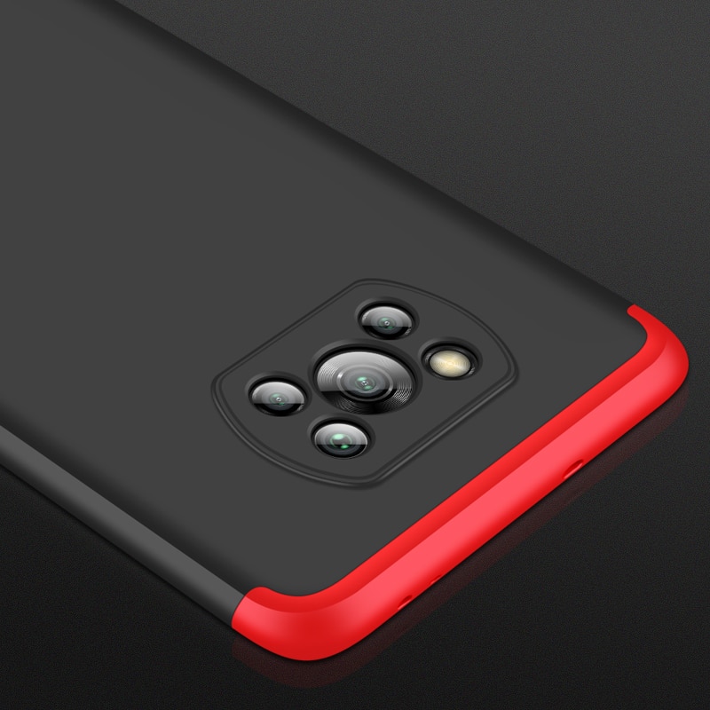 For Xiaomi Pocophone Poco X3 NFC Case Hard Matte Armor Hybrid 3 in 1 Protective back cover case for Xiaomi poco X3 x3nfc shell