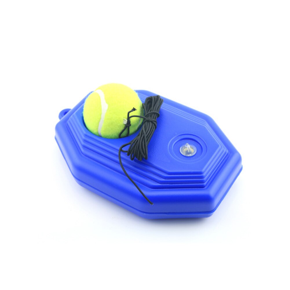 Sport Zelf-Studie Tennisbal Oefening Training Tool Tennis Praktijk Sparring Apparaat Elastisch Touw Ballen Terug Base Tennis Trainer: Default Title