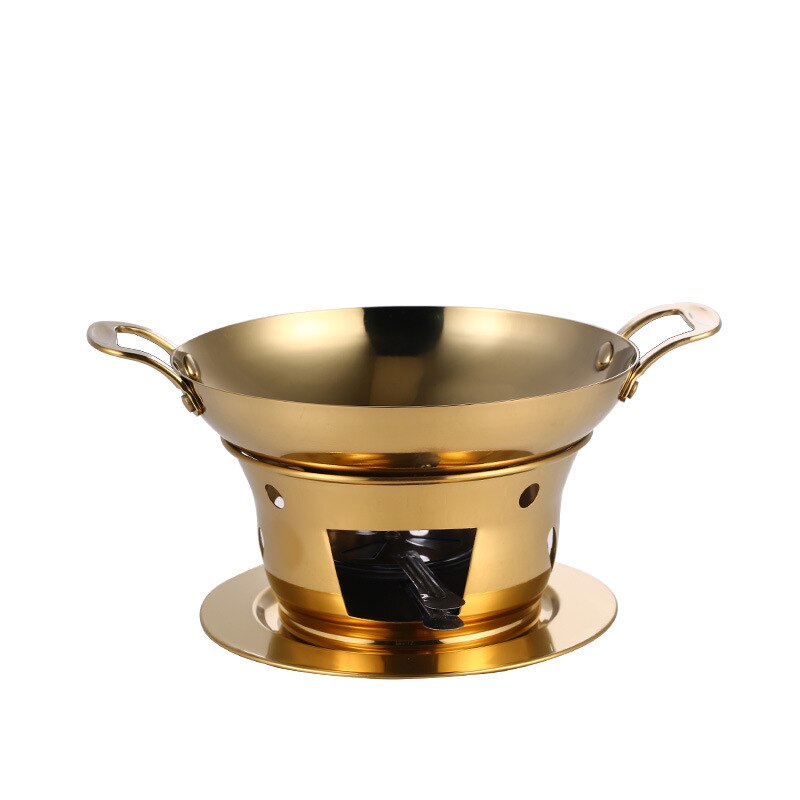 Thickened stainless steel pot alcohol pot solid alcohol heater